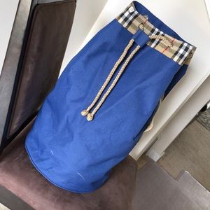 Authentic Burberry big backpack duffle